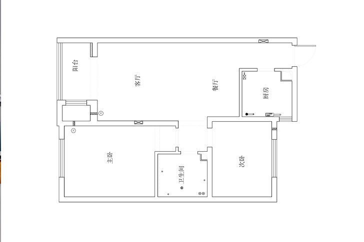 保定市装修案例亢龙朗峰 北欧风格