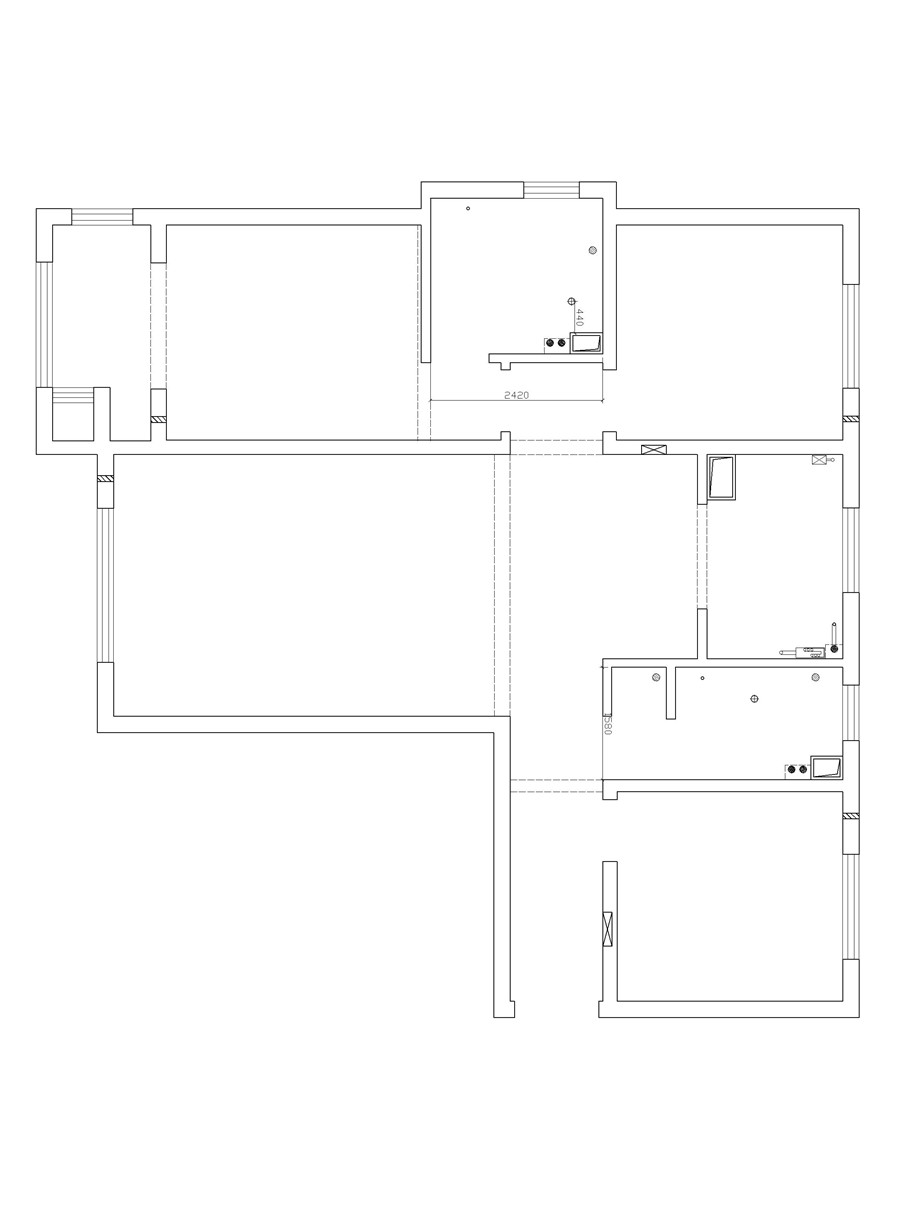 保定市装修案例国宅西院 现代轻奢